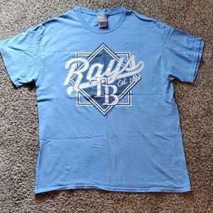 Men's Tampa Bay Rays MLB T-shirt *Size Large*  -Genuine Merchandise-